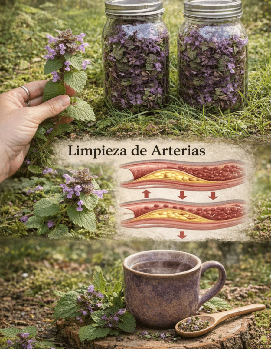 Ortiga Muerta Púrpura: La Sorprendente Hierba Silvestre que No Pica y sus Beneficios Ocultos