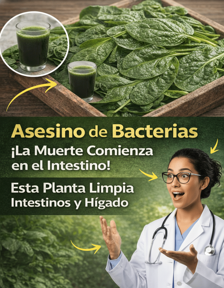 Jugo de Espinaca: El Poderoso Elixir Verde para la Salud Intestinal y Hepática