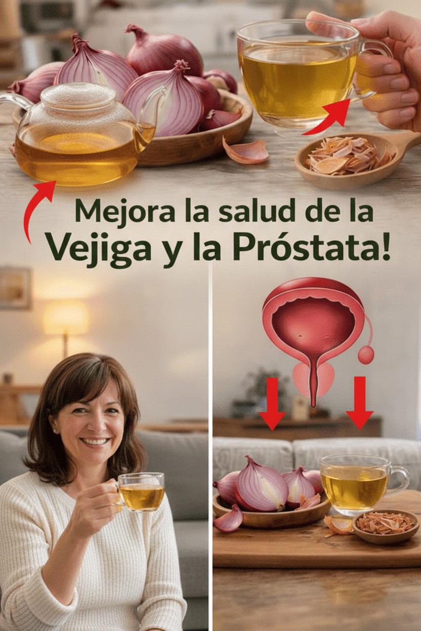 Cáscara de Cebolla: El Remedio Natural para el Bienestar de la Vejiga y la Próstata que Debes Conocer