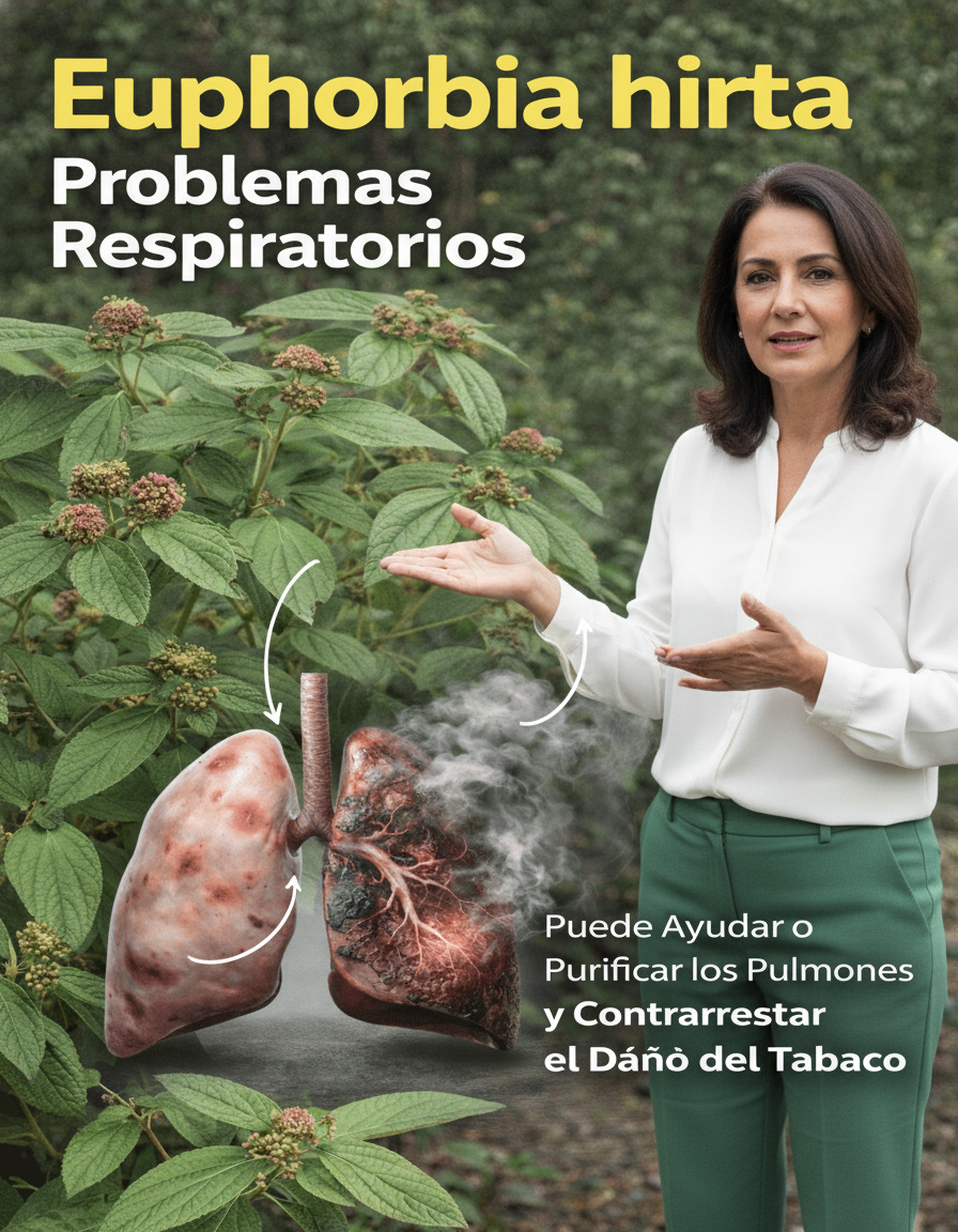 Euphorbia hirta: El Tesoro Verde Ignorado que Podría Transformar Tu Bienestar