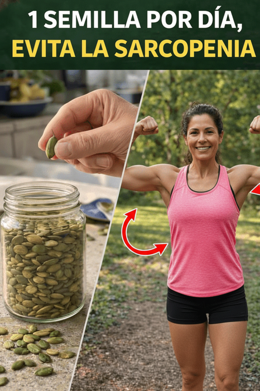 Semillas de Calabaza: Tu Aliado Secreto para Músculos Fuertes Después de los 50