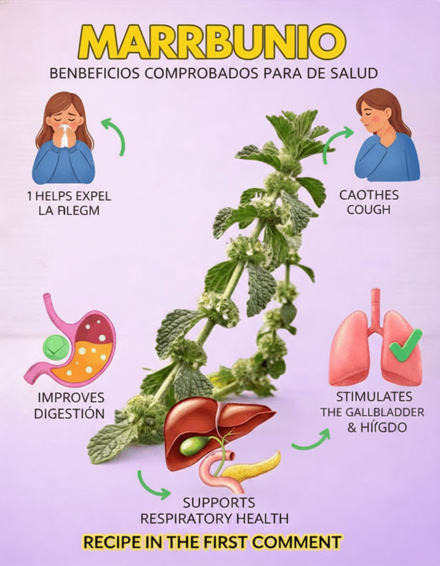 Marrubio Blanco: Beneficios y Usos Tradicionales para el Apoyo Respiratorio y Digestivo Diario