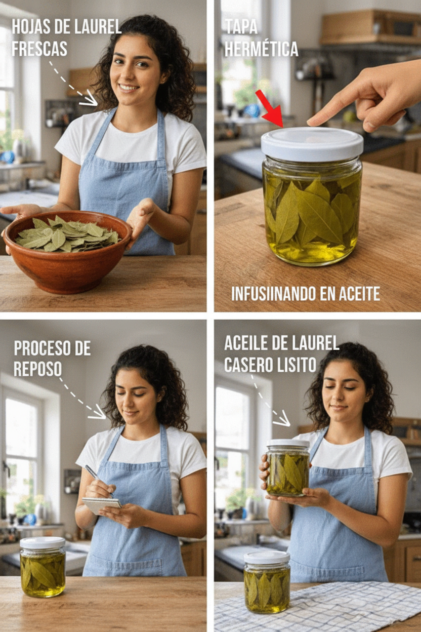 Infusión Mágica: Laurel, Romero y Aceite de Oliva – El Secreto Casero que Desearás Haber Conocido Antes