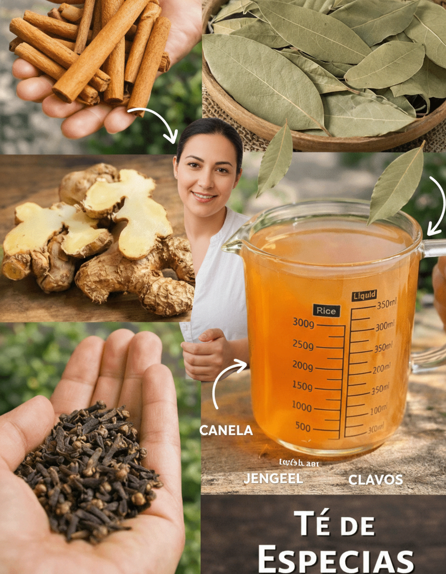 El Ritual Cálido del Té de Jengibre, Laurel, Canela y Clavo: Tu Aliado para un Envejecimiento Sereno y Saludable
