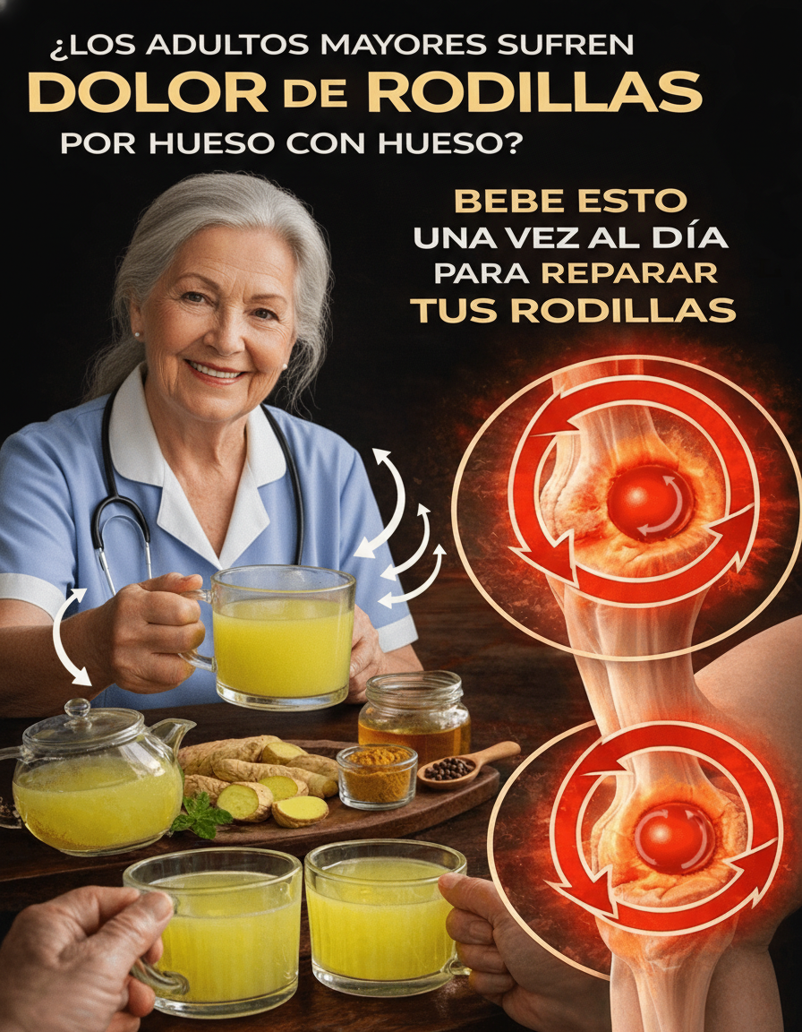 Alivio Articular Natural: Beba Esto Diariamente para Apoyar la Salud del Cartílago y Reducir el Dolor de Rodilla en Adultos Mayores