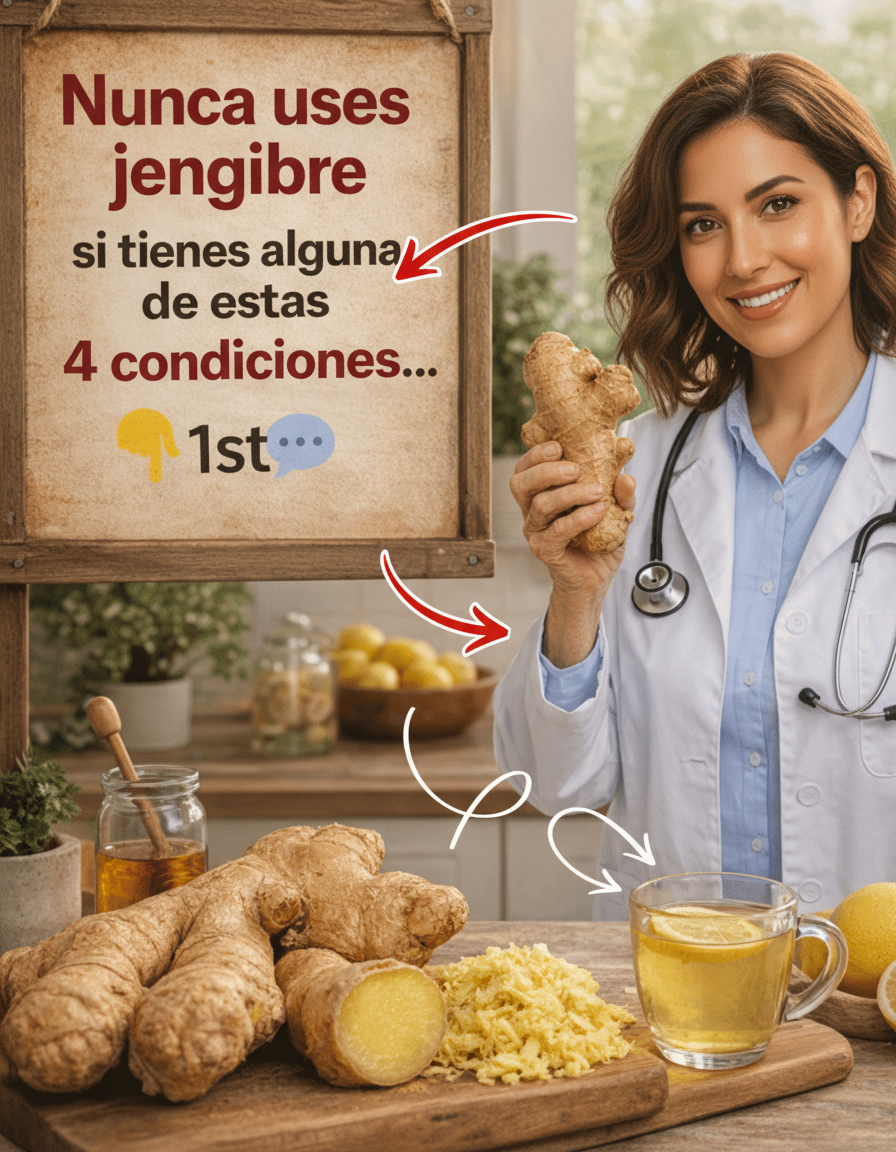 Jengibre: Un Aliado Poderoso con Precauciones Esenciales