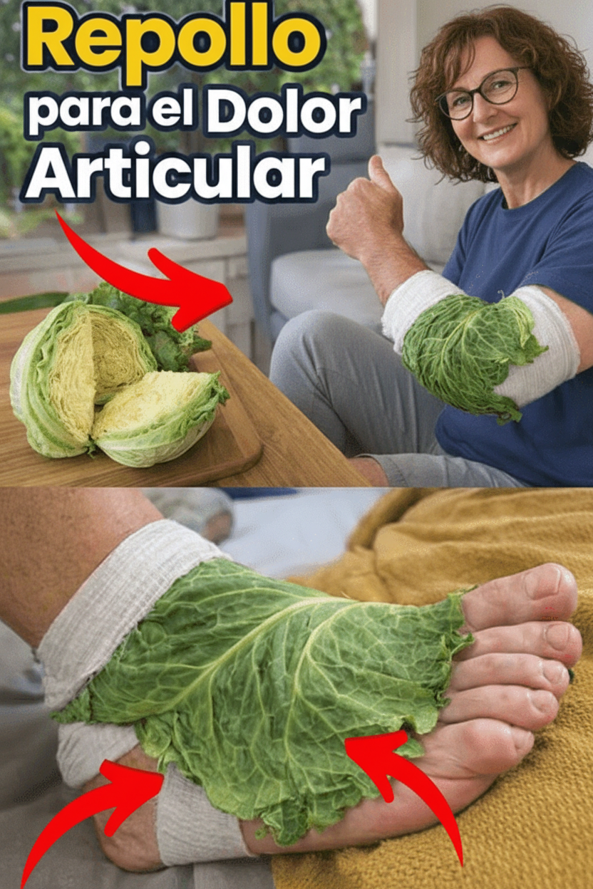 Descubre el Repollo: Un Remedio Casero Ancestral para Aliviar el Dolor Articular y la Rigidez