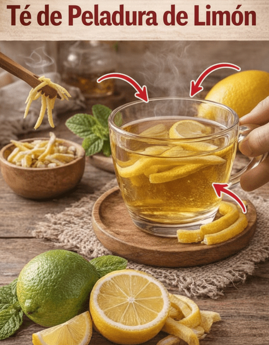 Té de Cáscara de Limón: Descubre sus Sorprendentes Beneficios y la Receta Más Sencilla para tu Bienestar Diario