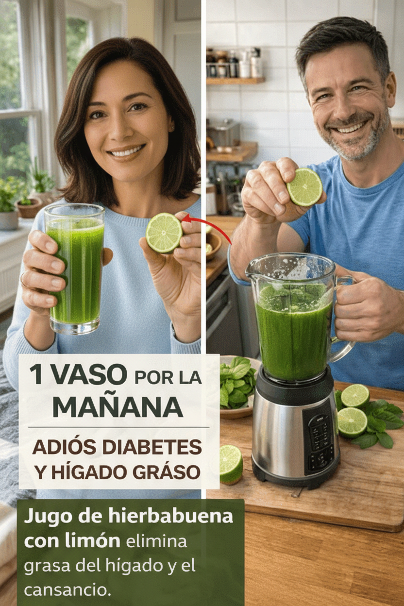 Despierta con Vitalidad: Receta de Jugo Refrescante de Hierbabuena y Limón para un Inicio de Día Natural
