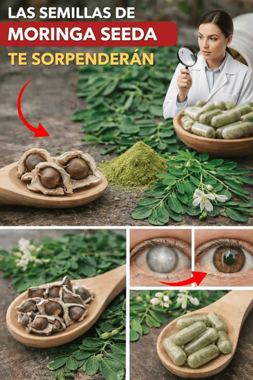 Semillas de Moringa: Un Poderoso Aliado Natural para Tu Bienestar Diario. Descubre Sus Propiedades Nutricionales Clave y Formas de Uso Tradicional.