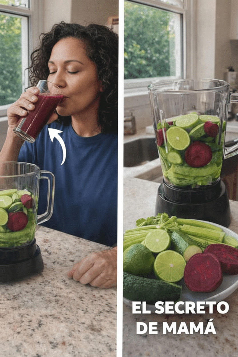 El Secreto Detrás del Popular Jugo Verde de Remolacha, Apio, Pepino y Limón: ¡Transforma Tu Rutina!