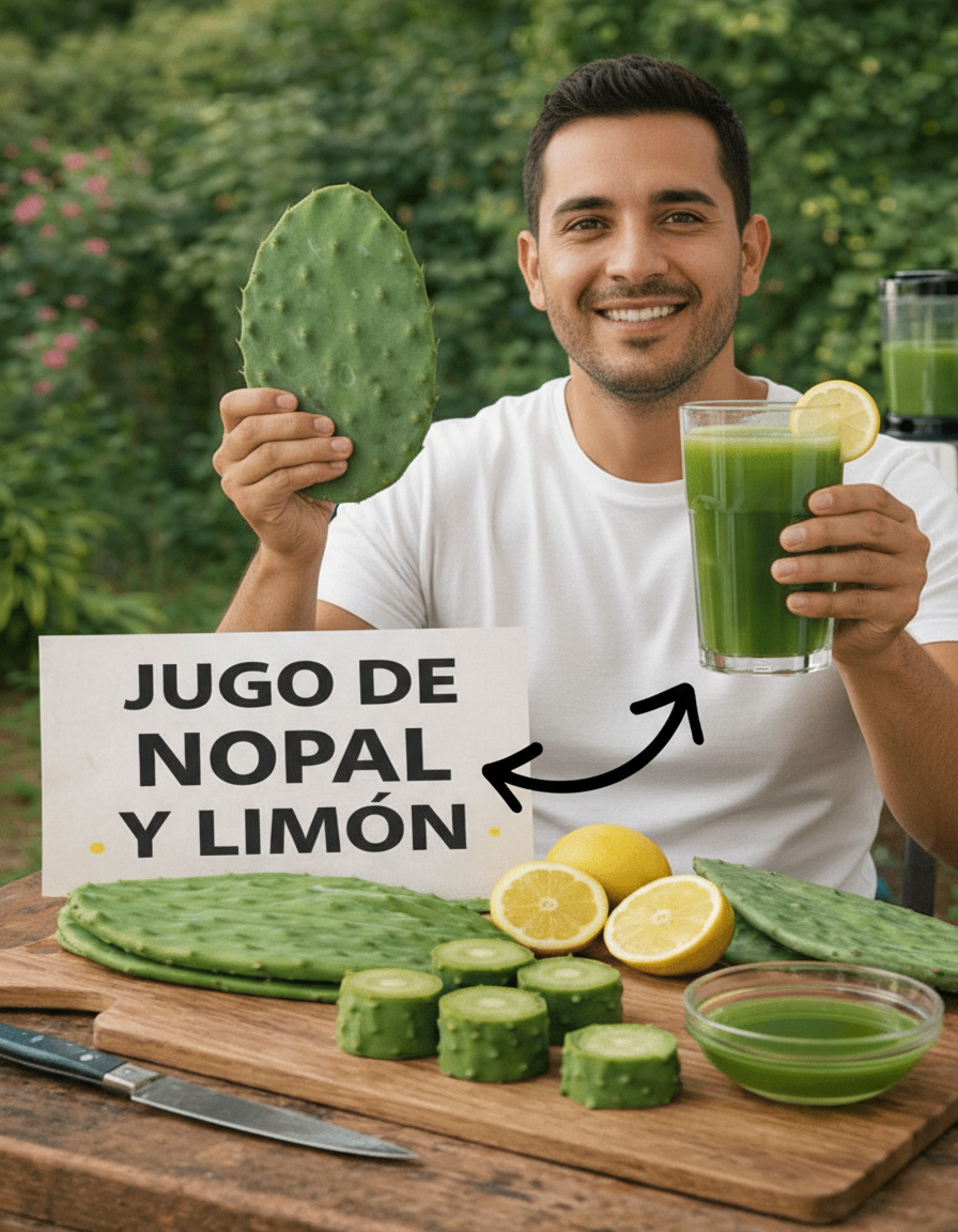 Nopal con Limón: El Secreto Ancestral para una Digestión Ligera y un Bienestar Natural