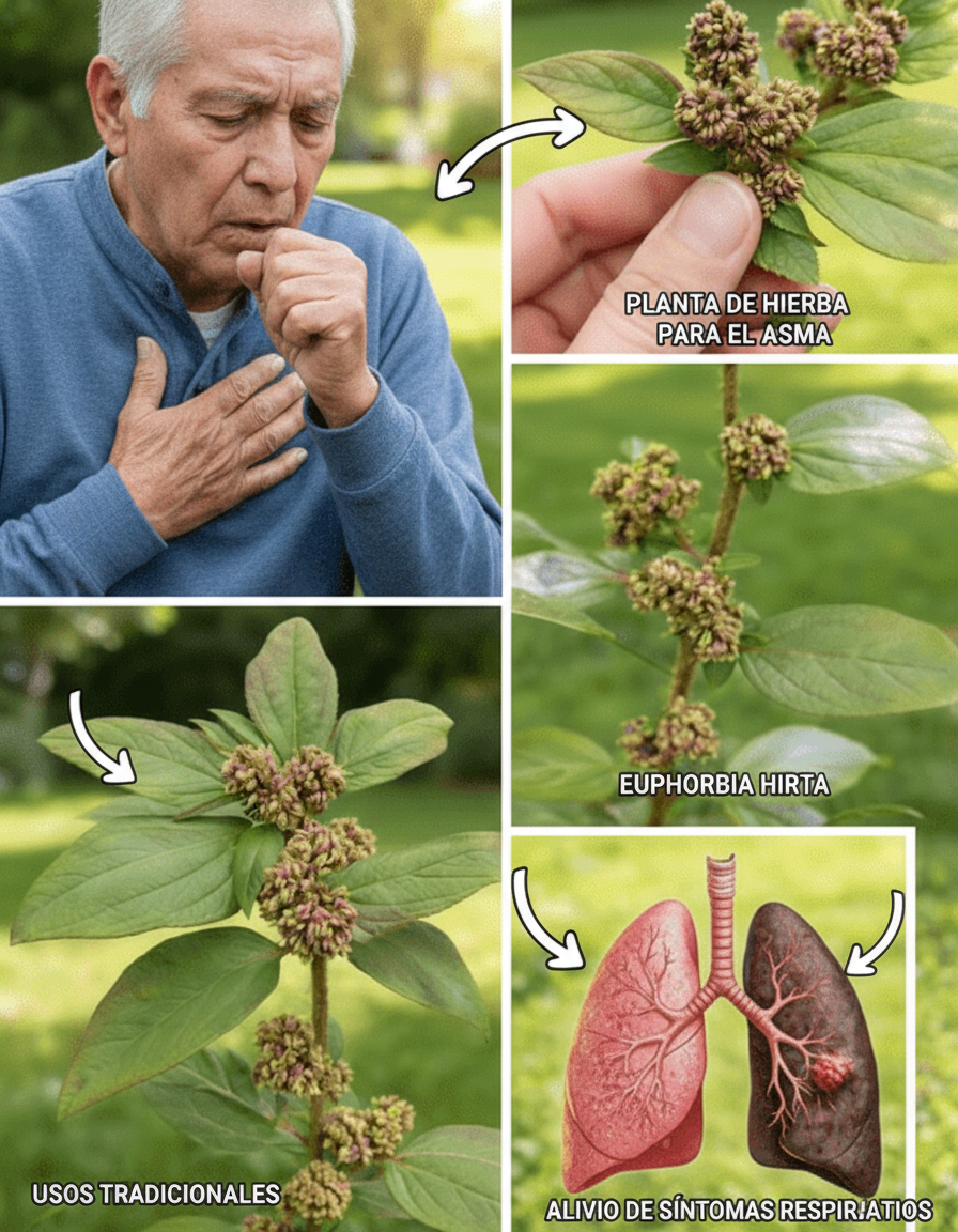 Guía Práctica sobre Euphorbia Hirta: Usos Tradicionales e Investigaciones Científicas de la 'Planta del Asma'