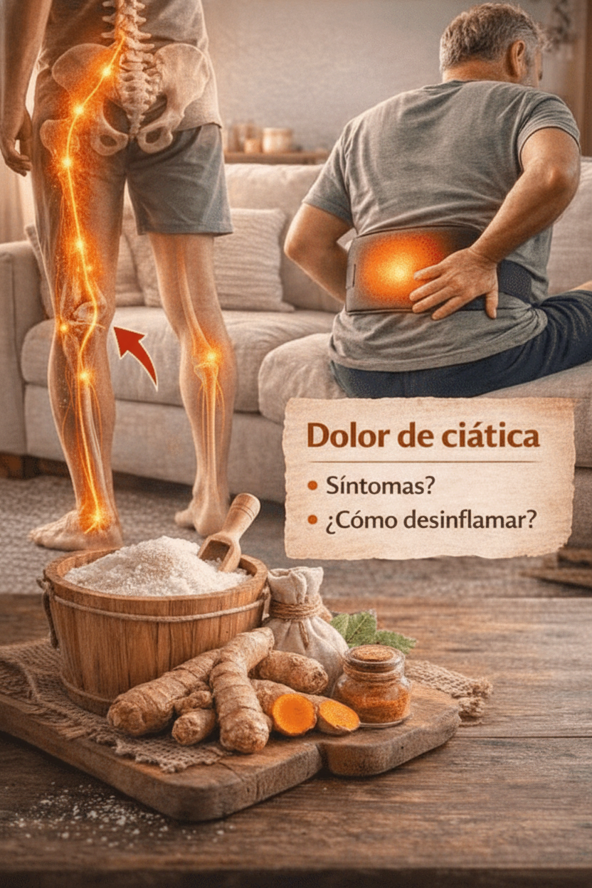 Ciática: Comprendiendo el Nervio Inflamado, Sus Síntomas y Estrategias Naturales para el Alivio Efectivo