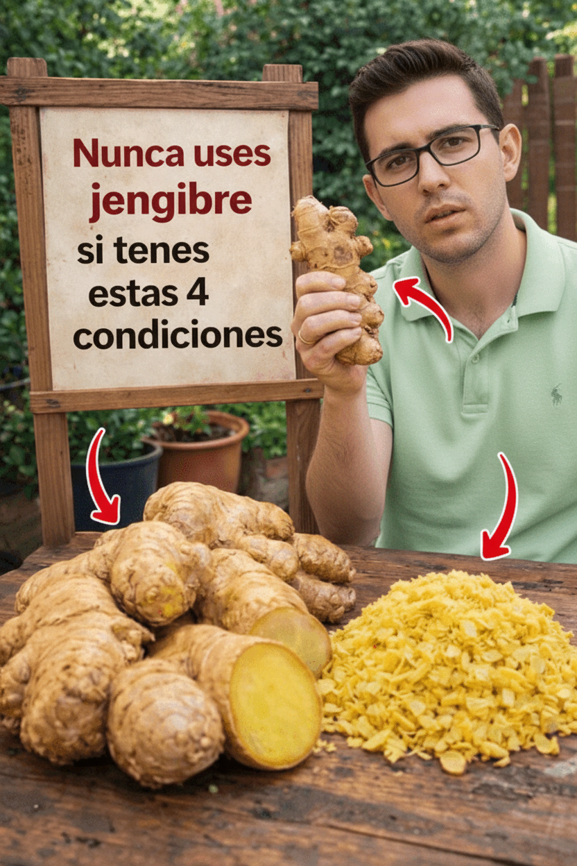 Jengibre: ¿Cuándo Moderar su Consumo? 4 Escenarios Clave Donde la Precaución es Fundamental