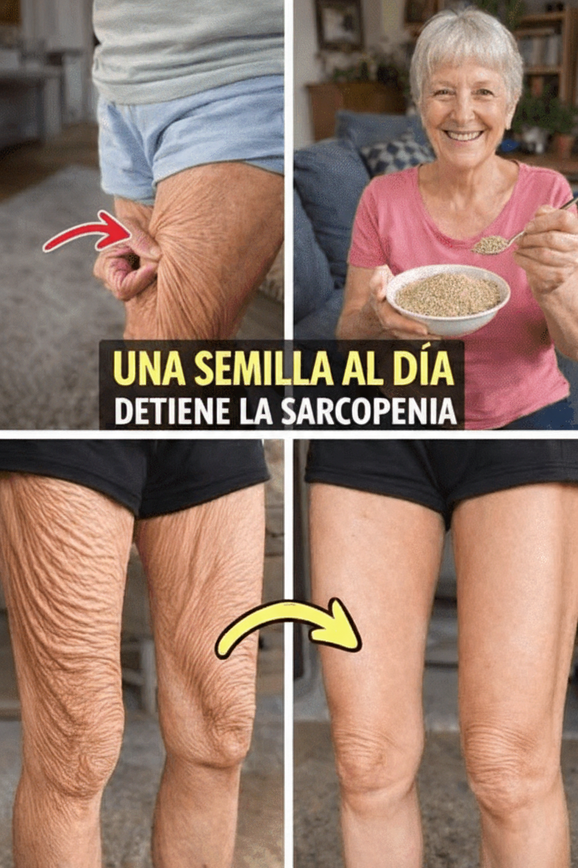 ¿Una Semilla al Día? Descubre Cómo Impulsar Tu Salud Muscular Después de los 50