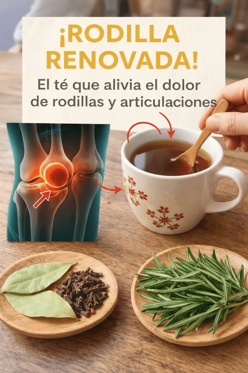 Descubre el Poder de un Té Casero para Rodillas y Articulaciones Más Ligeras