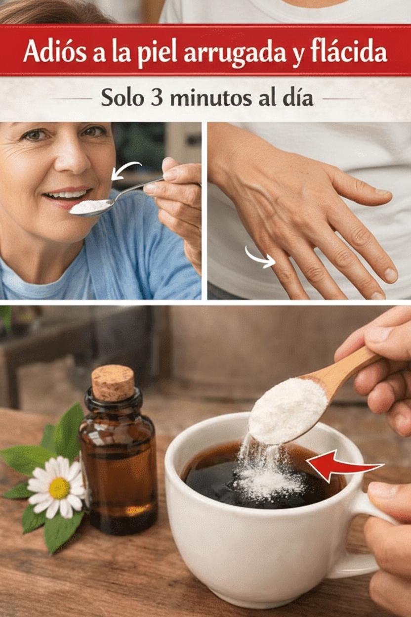 El Secreto en Tu Taza: Colágeno para una Piel Más Joven y Radiante Cada Mañana