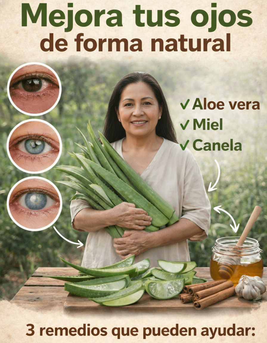 Aloe Vera, Miel y Canela: Un Soporte Natural y Consciente para tu Bienestar y la Salud Ocular