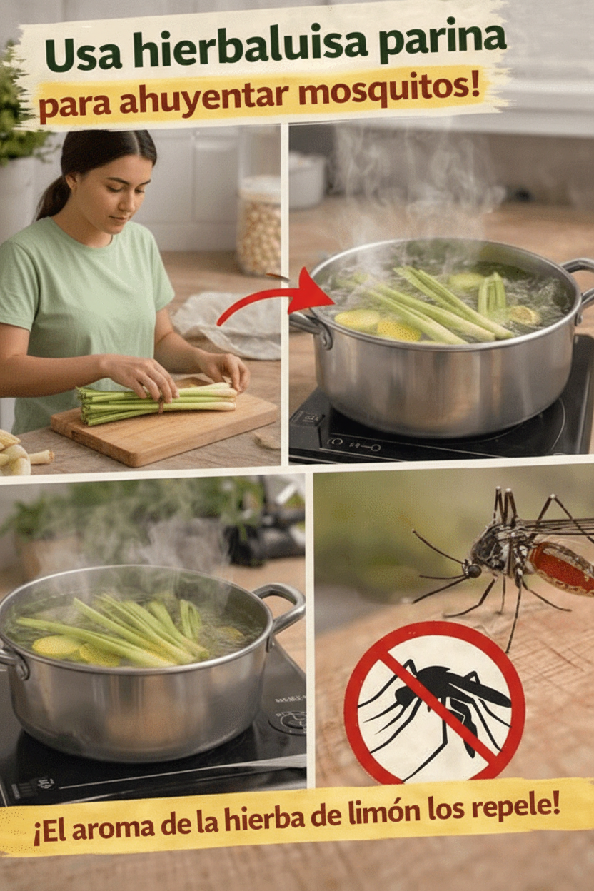 Descubre la Solución Natural y Aromática: Cómo la Hierba de Limón Transforma Tu Hogar en un Santuario Libre de Mosquitos