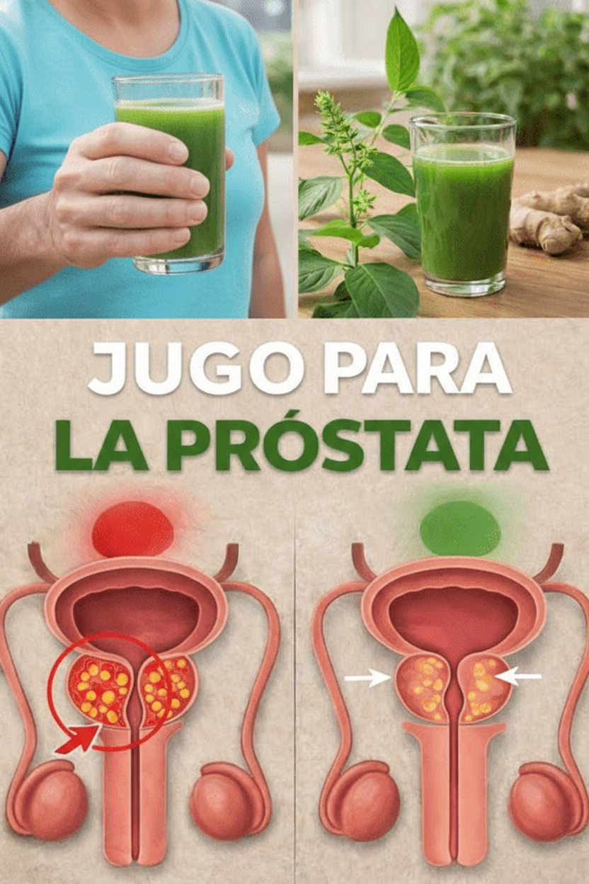 Bienestar Prostático: Receta de Jugo Natural y Casero para Apoyar la Salud Masculina