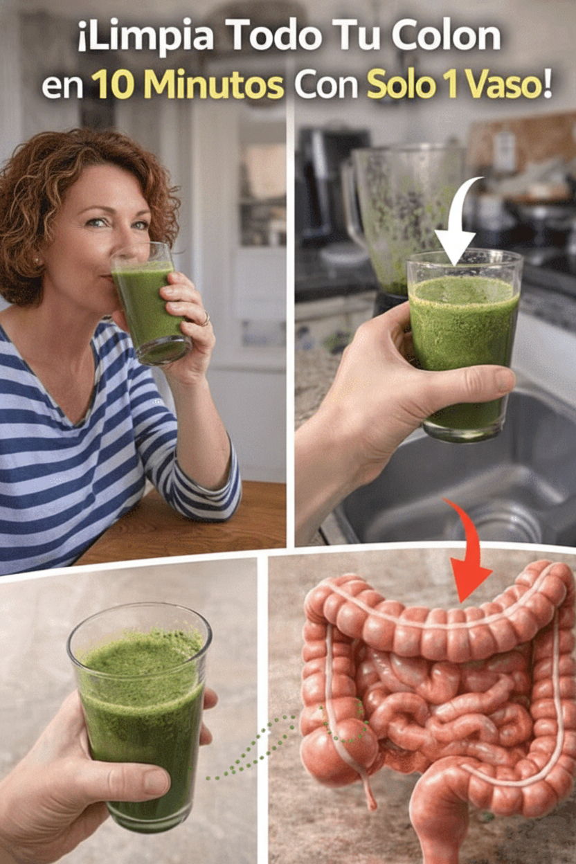 Potencia Tu Bienestar Intestinal Diario: Receta Fácil de Batido Verde Natural para una Digestión Óptima