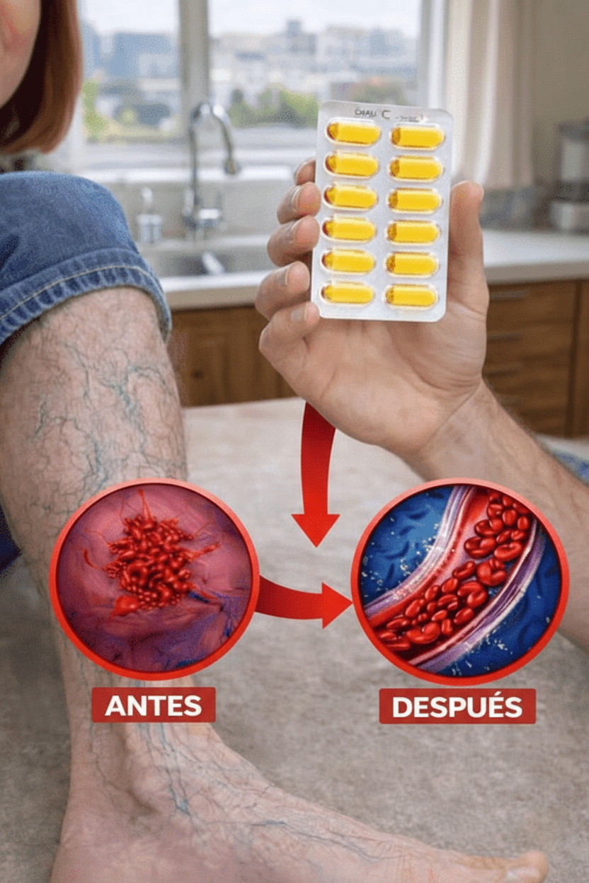 Descubre Cómo la Vitamina C Impulsa la Salud Vascular y la Circulación en Tus Piernas
