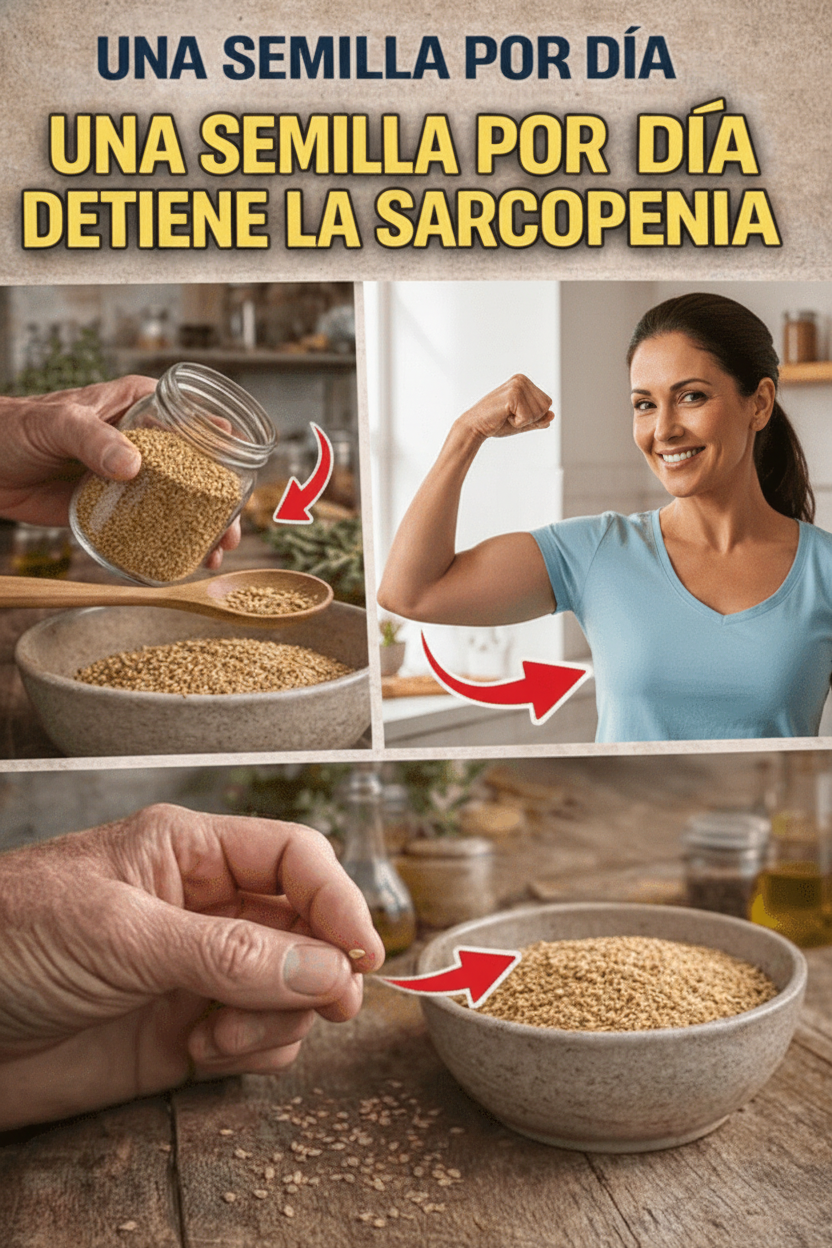 Descubre la Semilla Diaria Clave para Mantener tu Masa Muscular Después de los 50: Un Hábito Sencillo y Efectivo
