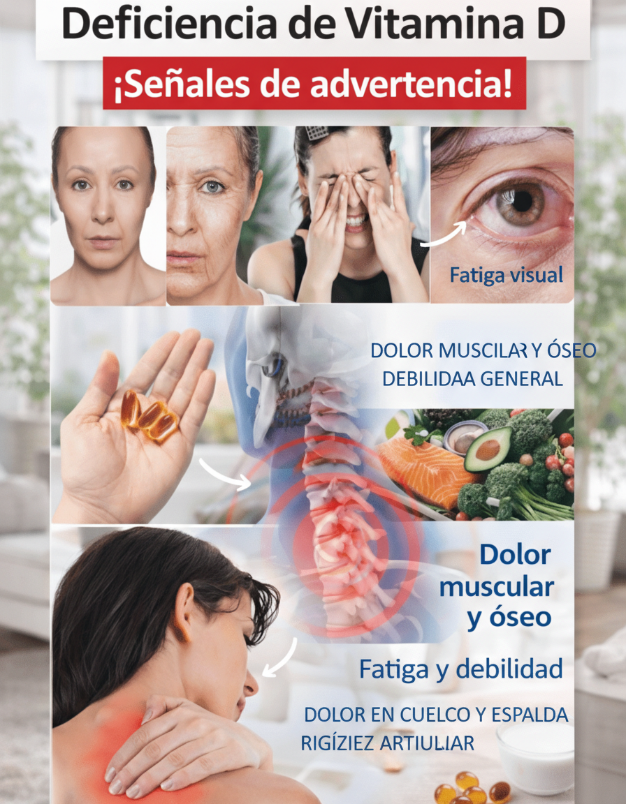 Descifra las 10 Señales Clave de la Deficiencia de Vitamina D y Actúa a Tiempo (Sin Alarmas innecesarias)