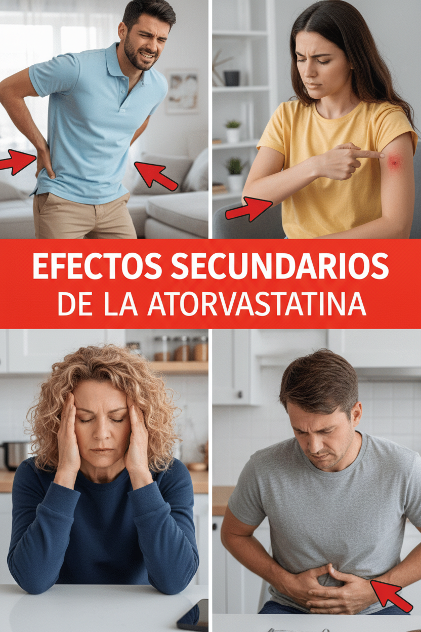 Atorvastatina: Los 15 Aspectos Cruciales de sus Efectos Secundarios que Debes Conocer para Proteger tu Salud