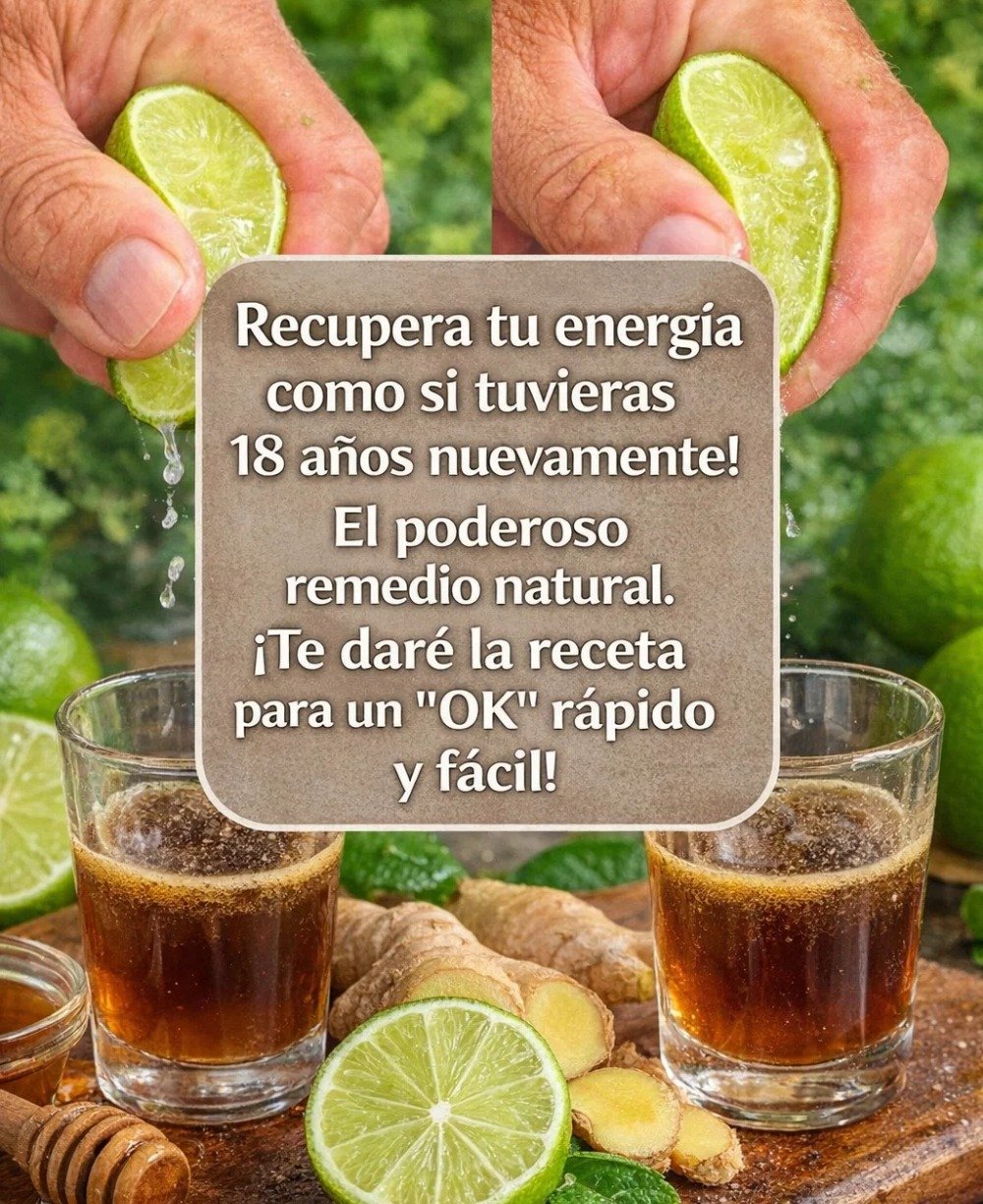Despierta tu Vitalidad: La Bebida Natural que Está Ayudando a Muchas Personas a Sentirse como a los 18