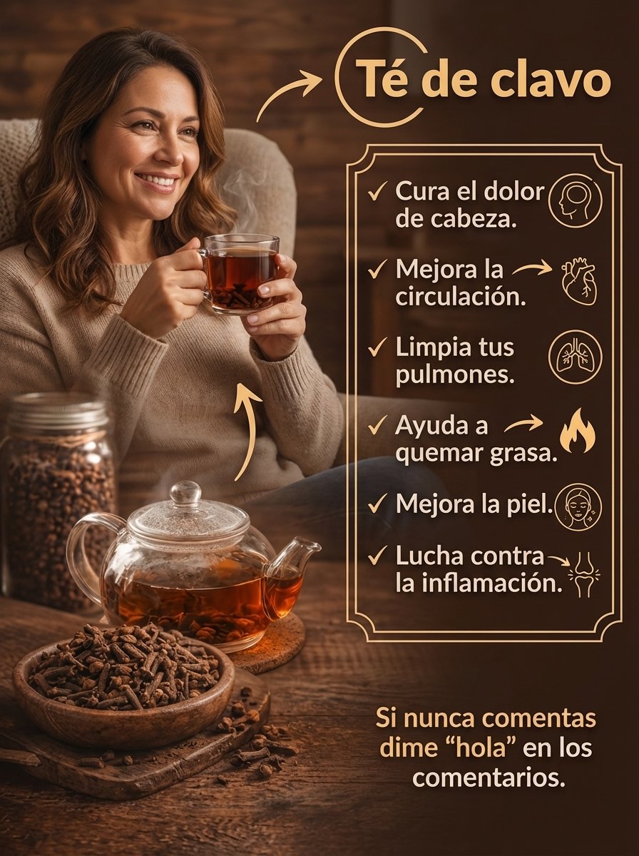 ¡El Secreto Ancestral que Nadie Te Contó! Cómo el Té de Clavo Transformará Tu Salud Desde HOY