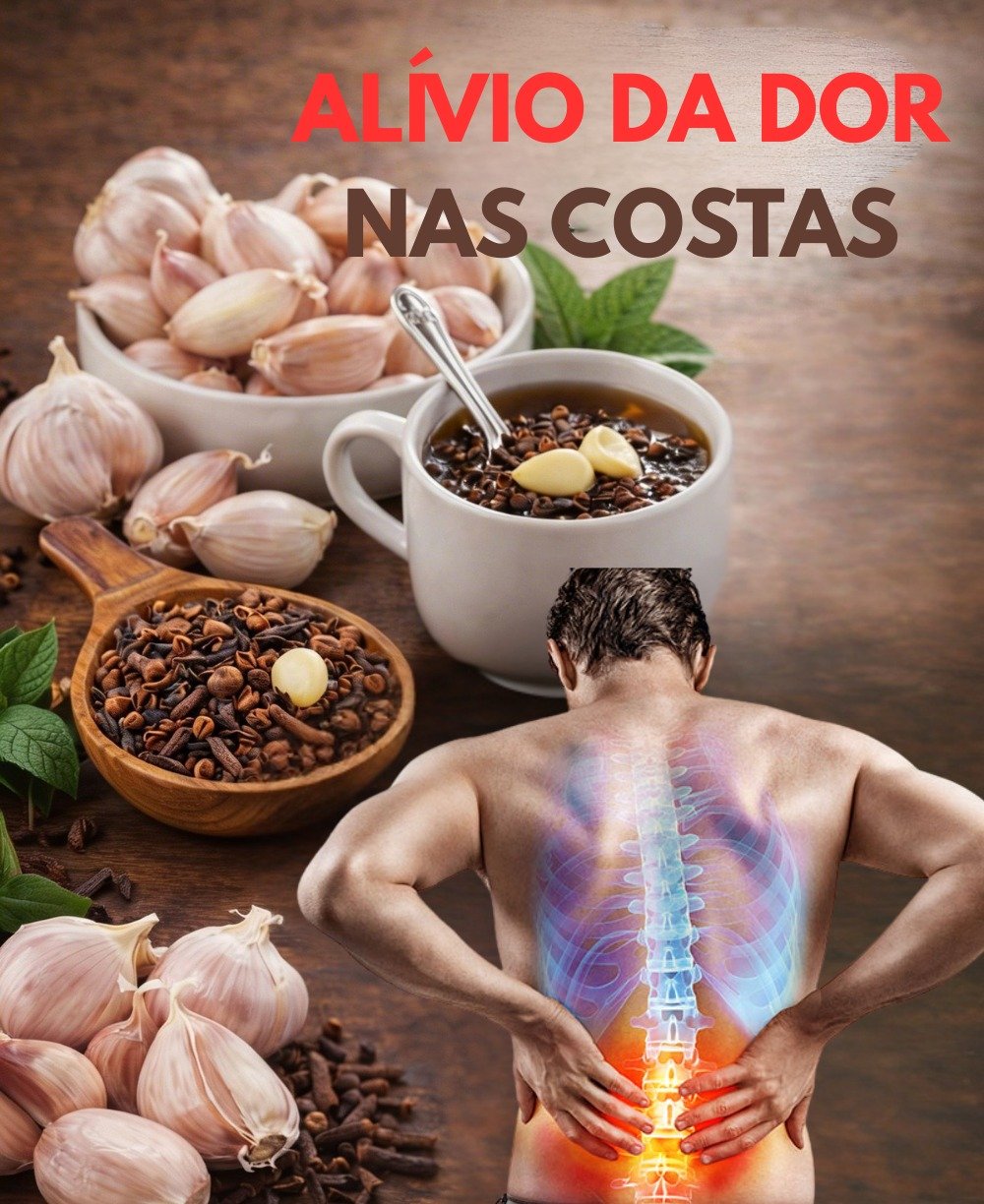 Descubre un Potente Remedio Casero de Clavo y Ajo para Combatir el Dolor de Espalda
