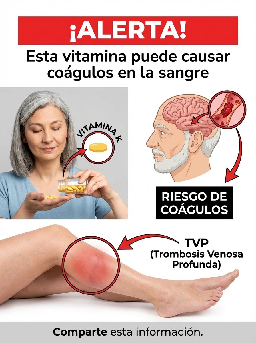 ¡Alerta Urgente! ¿Tu Vitamina K Está Poniendo en Riesgo Tus Coágulos? 3 Verdades Vitales para Proteger Tu Corazón HOY
