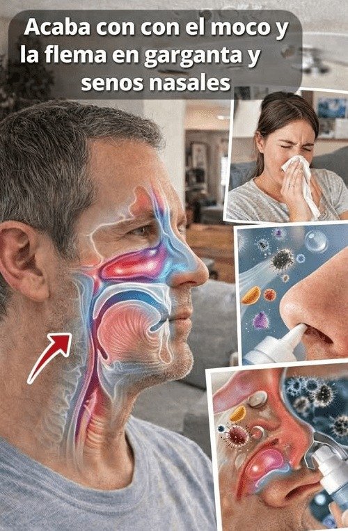 ¡Adiós Moco y Flema! El ÚNICO Hábito Secreto que Nadie Te Cuenta para Respirar Libre al Fin (Y no es lo que imaginas)