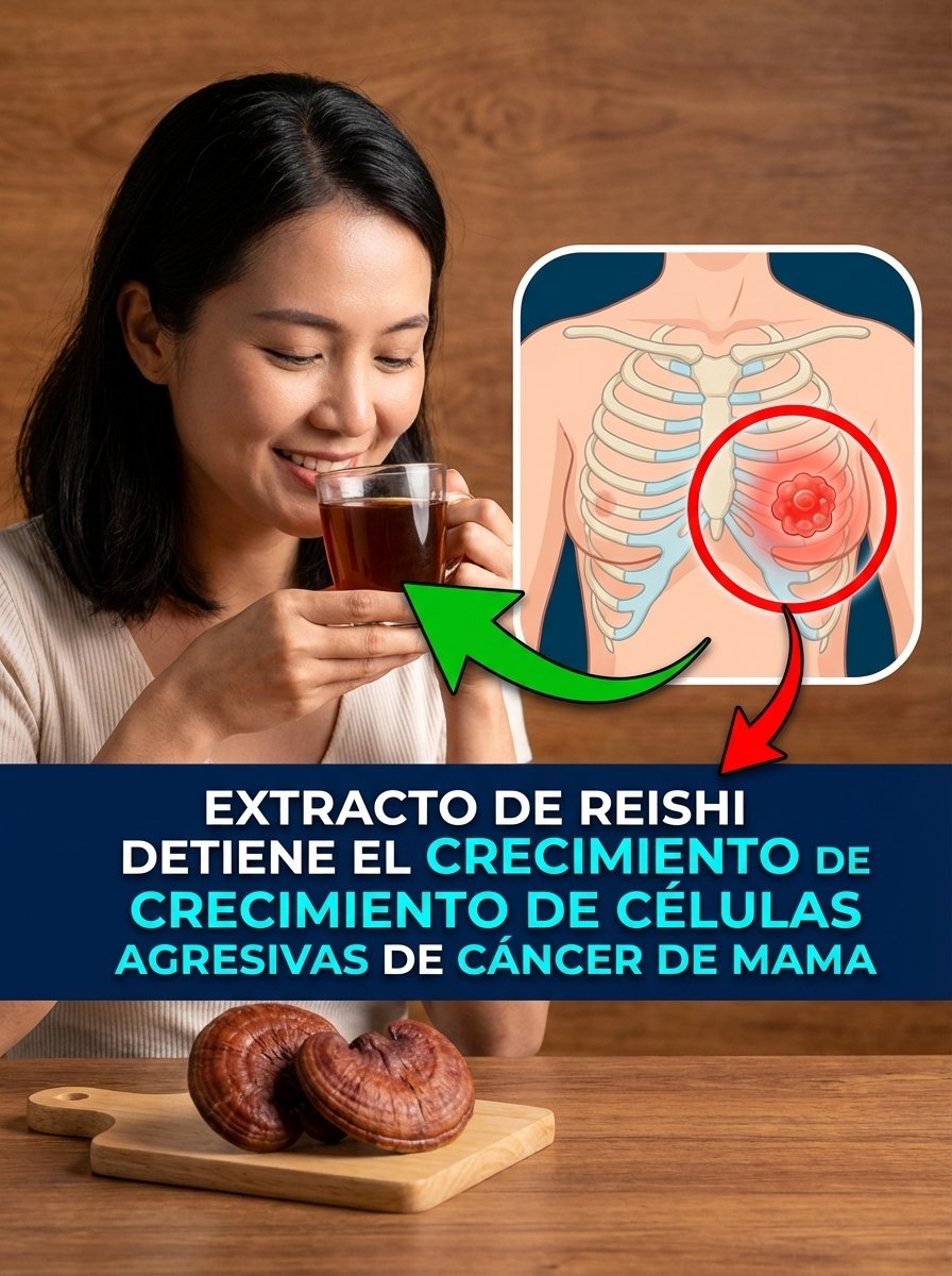 ¡Alerta Mayores! El Hongo Reishi y las Células Agresivas: El HÁBITO SECRETO que el 95% IGNORA (y Podría Cambiarlo Todo)