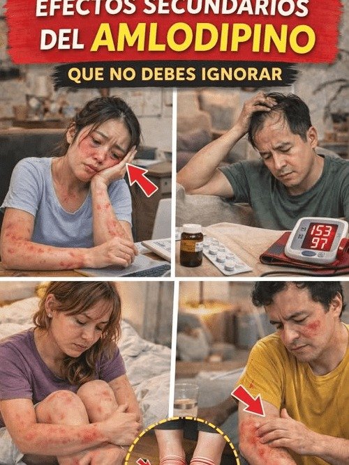 ¡ALERTA URGENTE! Si Tomas Amlodipino, Ignorar ESTAS 3 Señales Ocultas Podría Ser GRAVE (La Guía Viral que TODO Adulto Mayor Necesita)
