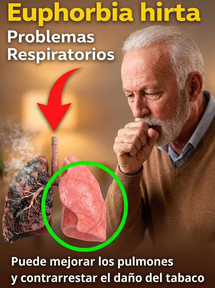 ¡No Respires Mal un Día Más! El Secreto de la Euphorbia Hirta para tus Pulmones que NADIE te ha Contado (y el Error Fatal que DEBES Evitar)