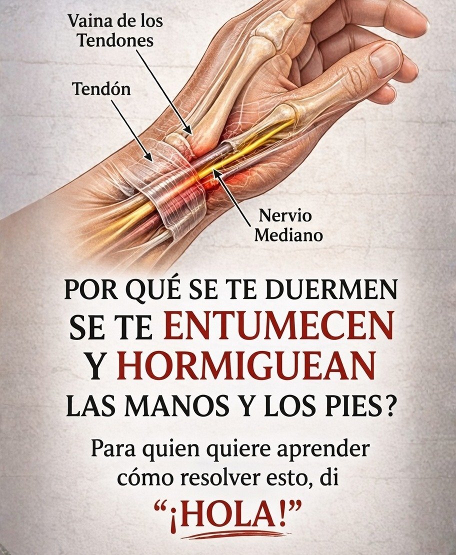 ¿Por Qué Tus Manos Sienten Hormigueo y Adormecimiento? Causas Comunes y Soluciones Naturales