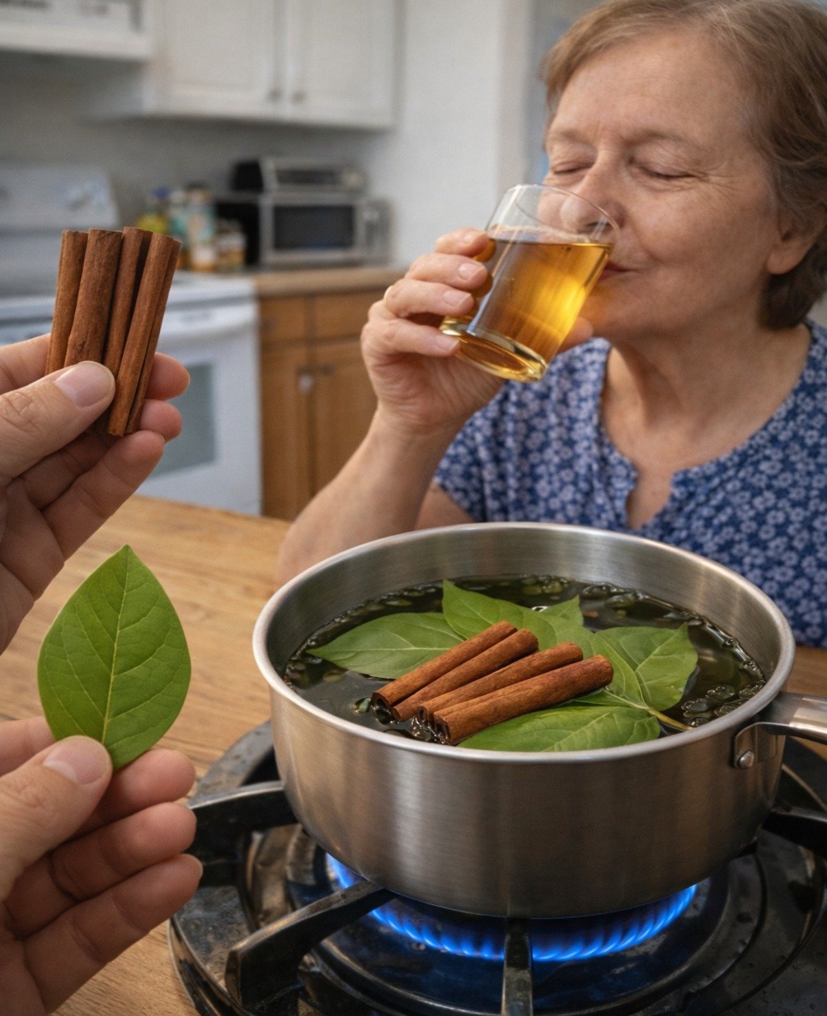 🌿 Canela y hojas naturales: La infusión que puede revolucionar tu digestión y bienestar