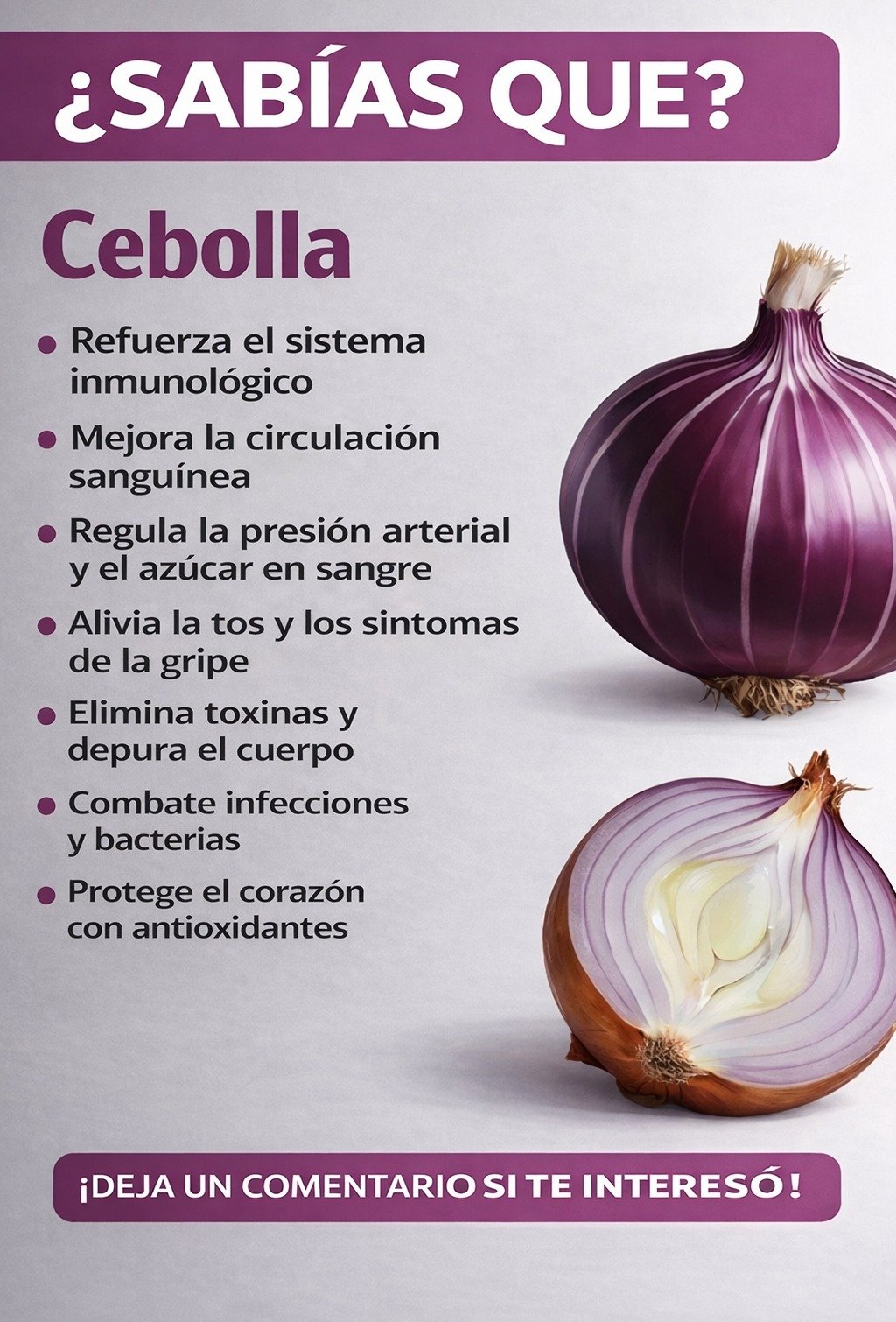 🧅✨ El Secreto Natural de la Cebolla Morada: Un Remedio Casero que Asombra por sus Beneficios