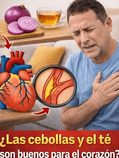 ¡El Secreto Viral de la Cebolla Morada y el Té que Pocos Conocen para un Corazón de Hierro y Energía Explosiva!