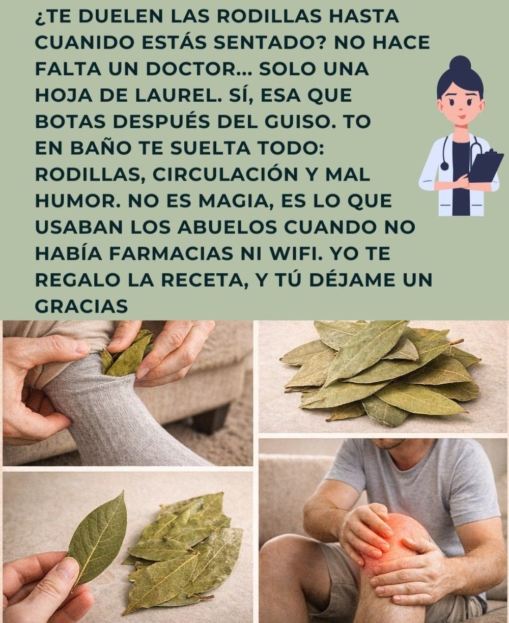 🦵🌿 ¿Fin al Dolor de Rodillas? La Verdad sobre los Remedios Naturales y lo que la Ciencia Respalda