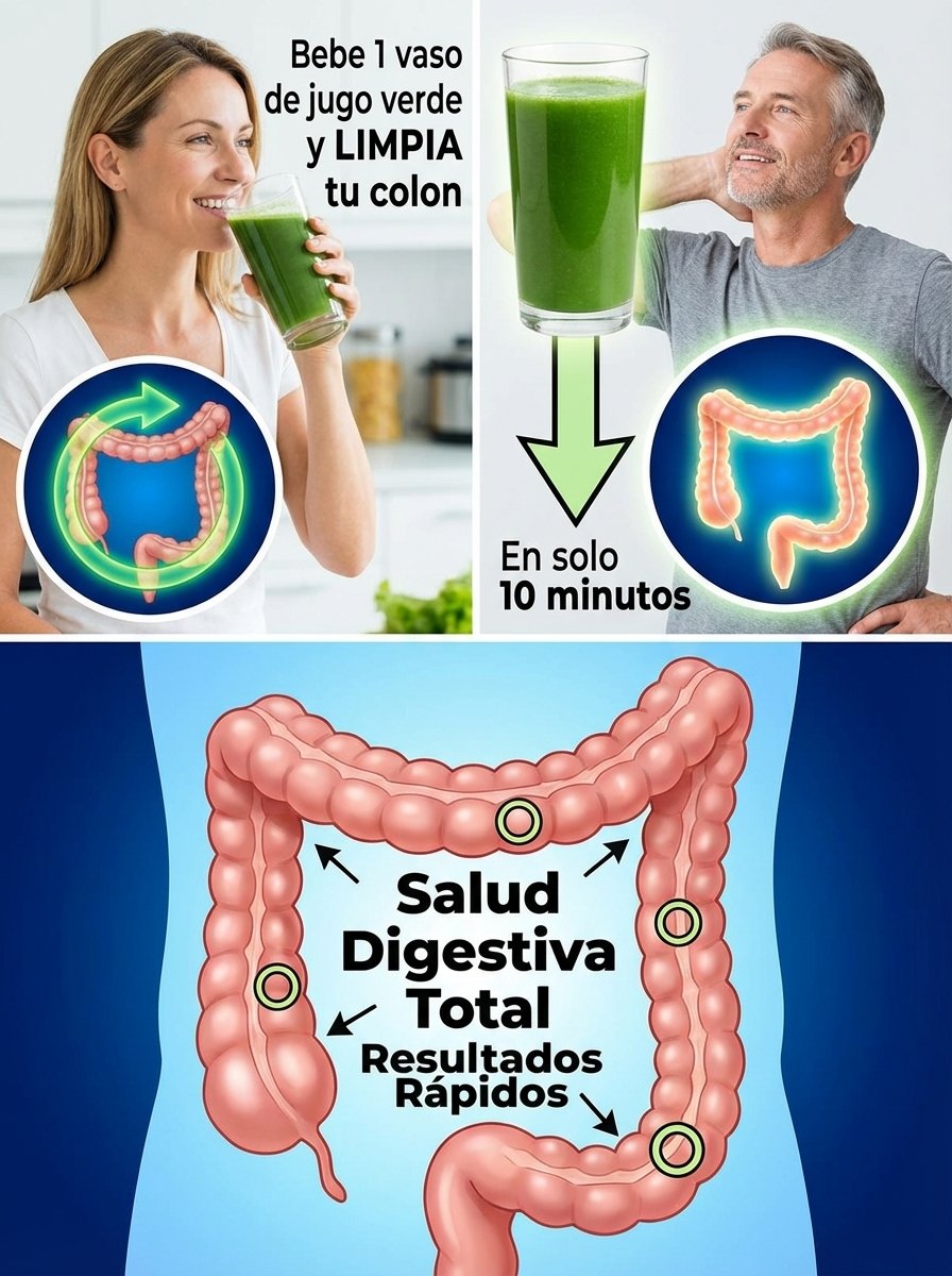 ¡El Único Vaso Que Necesitas HOY Para Desinflamar Tu Colon y Evitar Arrepentimientos (Muchos Adultos Mayores lo Ignoran!)