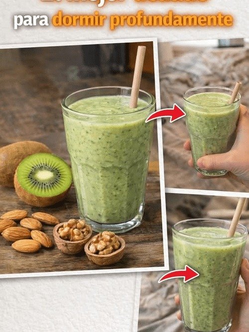 ¡El Secreto Mejor Guardado para Dormir PROFUNDAMENTE! Tu Noche Nunca Volverá a Ser Igual Después de Este Licuado...