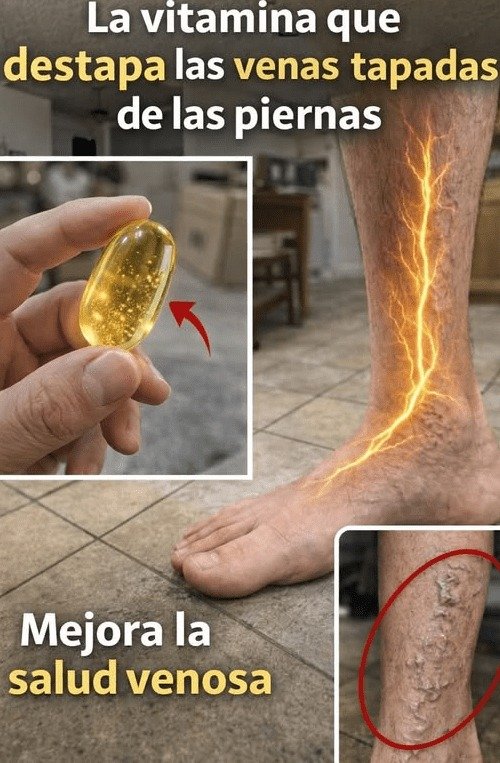 ¡Alerta! Si tus piernas te pesan y tus venas se marcan, este nutriente ESENCIAL te cambiará la vida (y el 99% lo ignora)