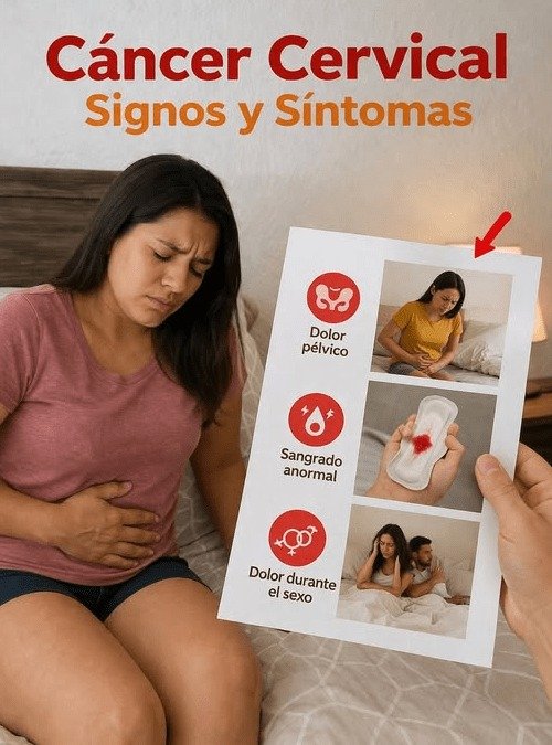 ¡Alerta Máxima! 4 Señales TEMPRANAS de Cáncer Cervical que TODA Mujer DEBE Conocer (La #1 Es Crucial)