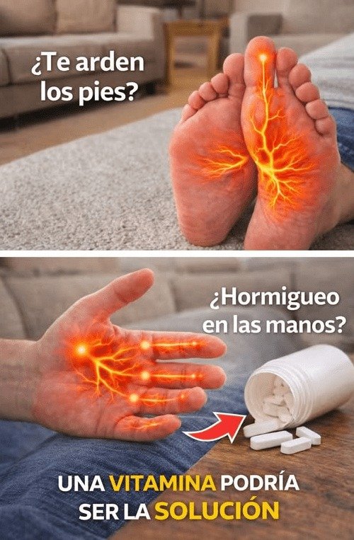 ¡ALERTA! Si tus Manos y Pies ARDEN o Sienten Hormigueo, Podrías Estar Ignorando Esta Señal CLAVE de tu Cuerpo (¡Descubre el Nutriente Vital que te Falta!)
