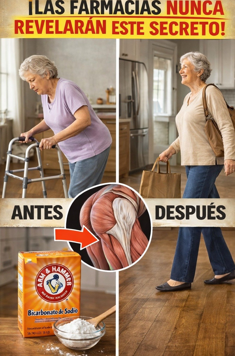 ¡Alerta! Bicarbonato de Sodio: La VERDAD Oculta que NADIE te cuenta (y cómo usarlo BIEN después de los 40 para evitar PELIGROS)