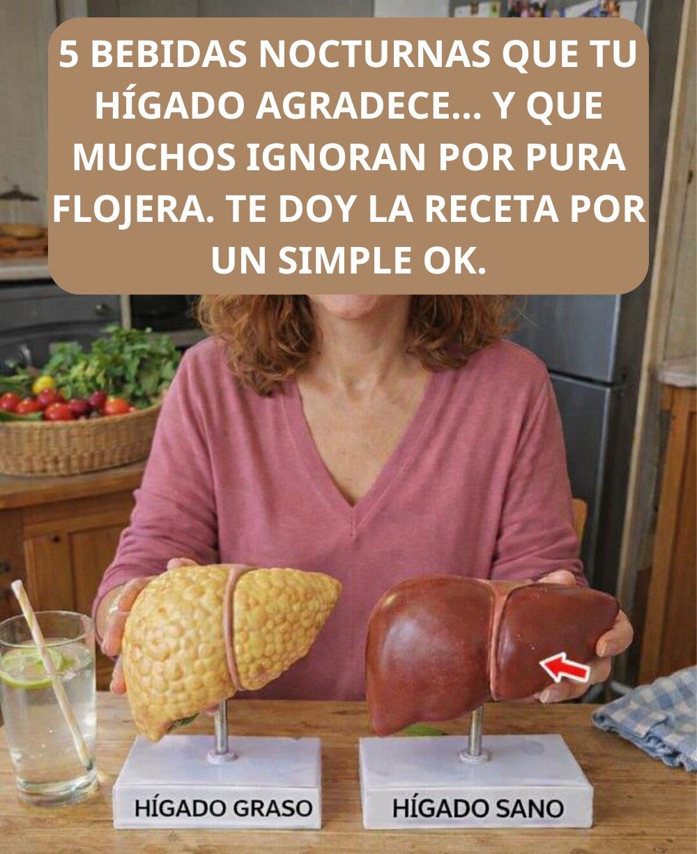 🌙 5 Bebidas para la Noche que tu Hígado Adorará (y que Pocos Conocen)